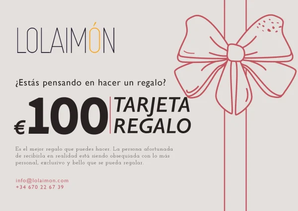 tarjeta regalo 100